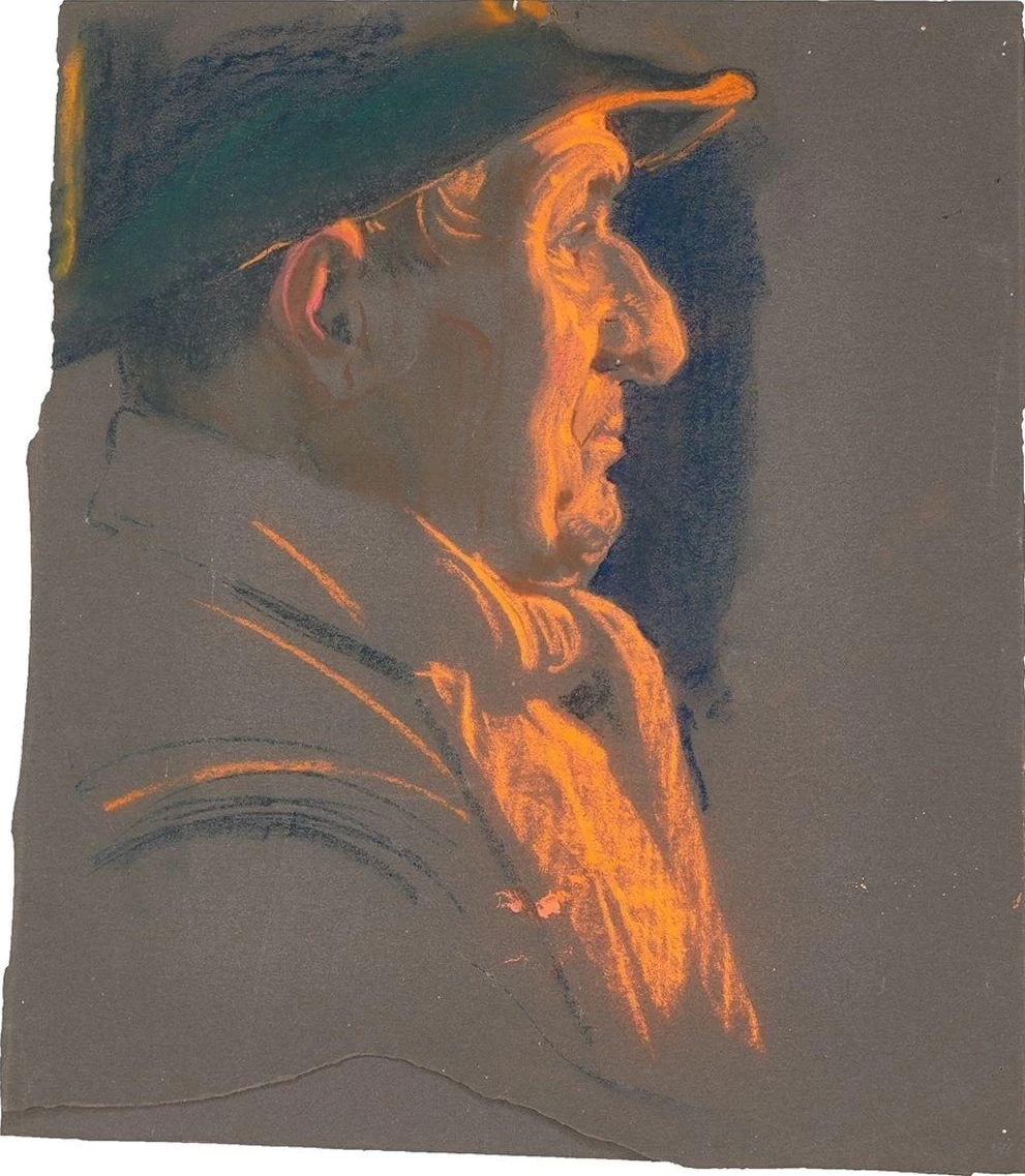 Alla luce di una lampada - studio